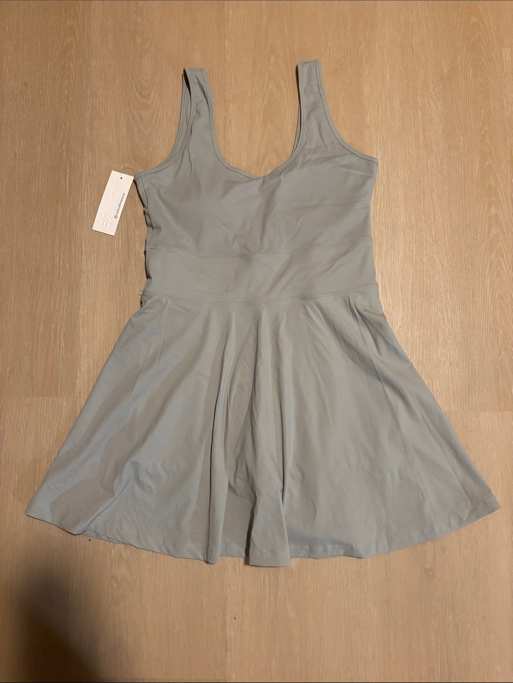 NWT Volare Light Sage Athletic Sport Dress size Large